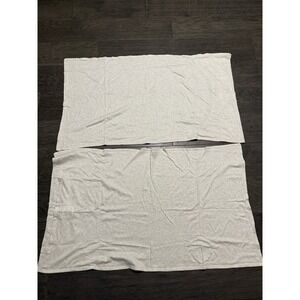 Calvin Klein Cotton Blend Lyocell King Pillowcases Set Grey